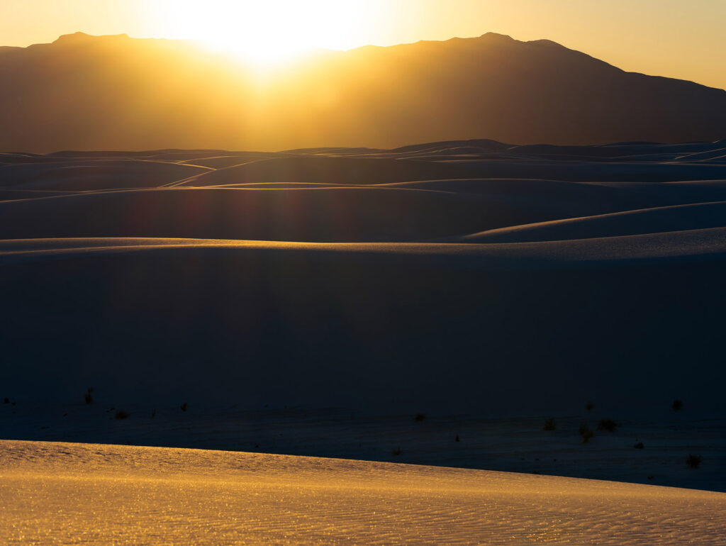 Sunset Dunes, White Sands NP, New Mexico