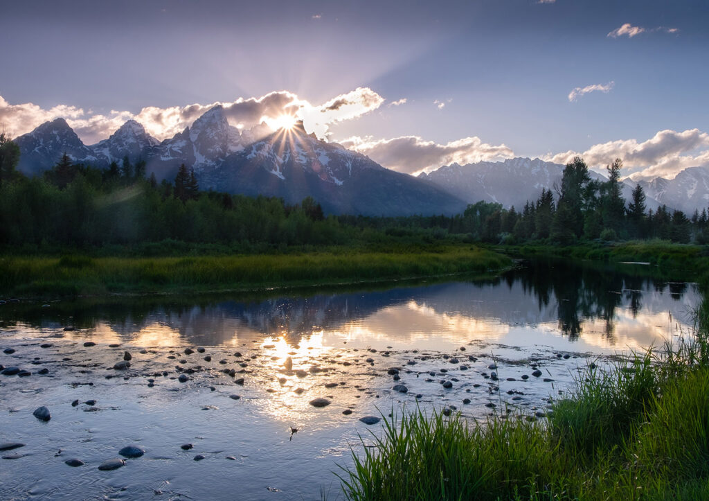 Tetons Sunset, Wyoming